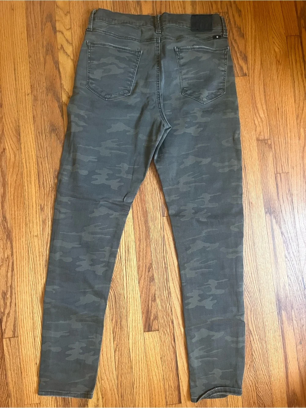 Lucky Brand Brooke Legging Jean in Olive Camo